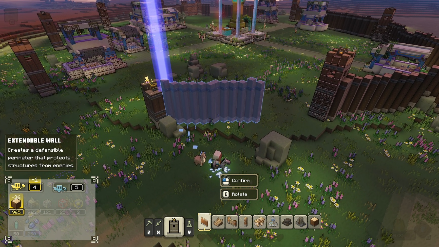 An hour or so with action strategy game Minecraft Legends