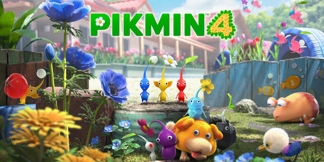 Pikmin 4 Title Art