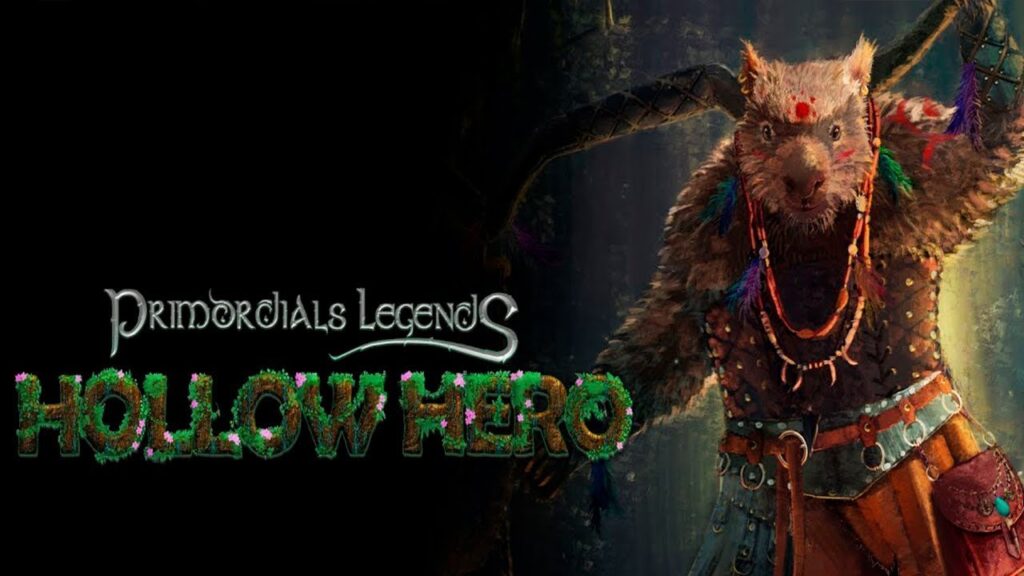 Primordials Legends Hollow Hero Title Card