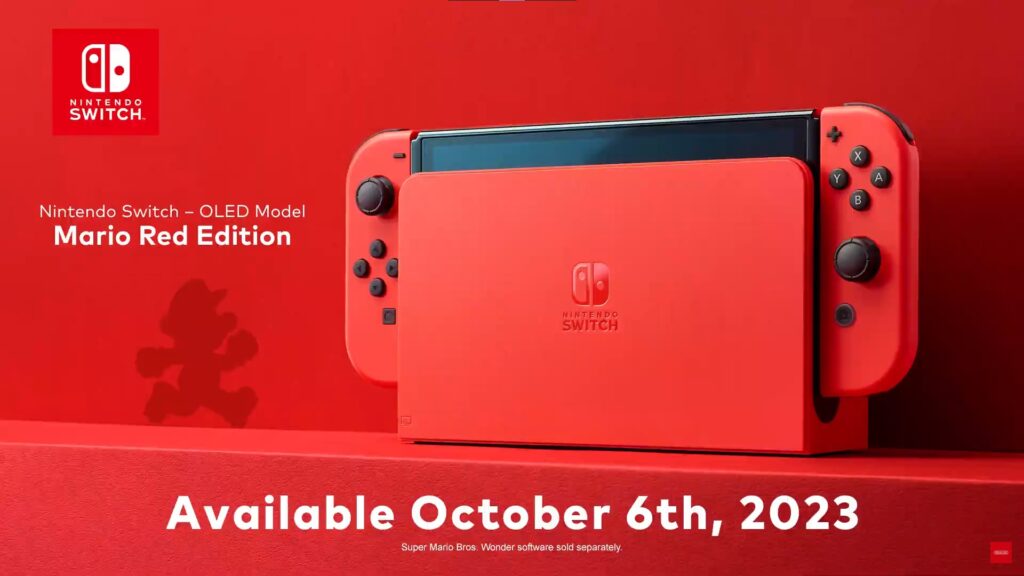 Mario Red Edition OLED Switch