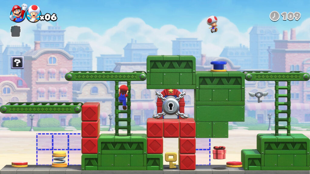 Mario Vs Donkey Kong 2 Player Level