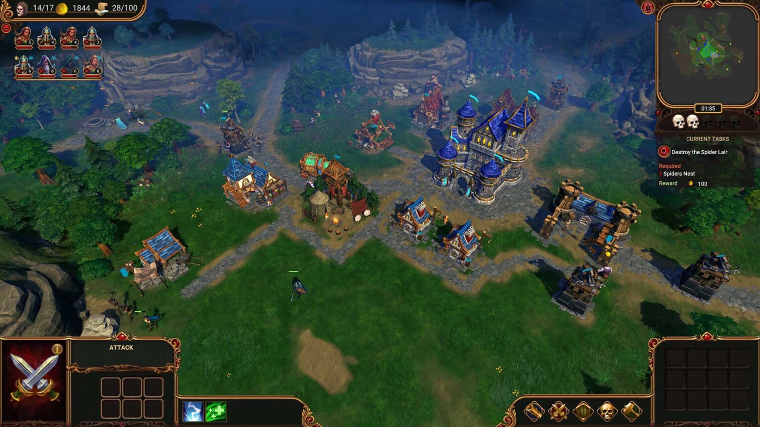 Lessaria Review – A Modern Take on the Majesty Formula - Roundtable Co-Op